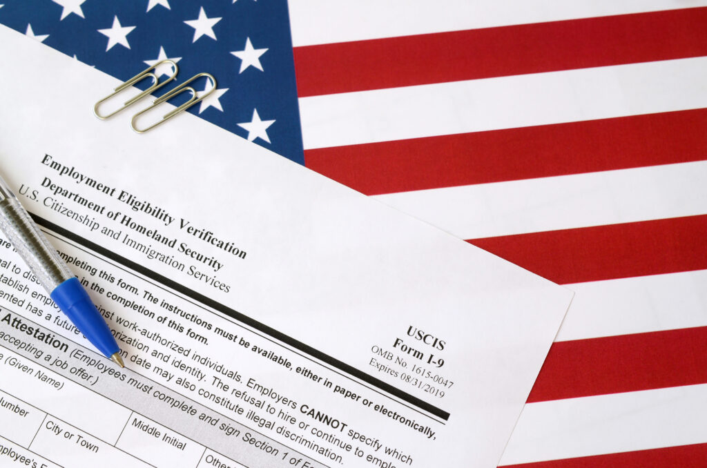 employment verification process sheet
